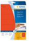Herma 5059 - Etiketten A4 105x42,3mm - Veiligheidsrand - Rood