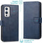 iMoshion Hoesje Geschikt voor OnePlus 9 Hoesje Met Pasjeshouder - iMoshion Luxe Bookcase - Donkerblauw