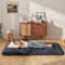 Coast Draagbare Futon Matras - 200x90x10 cm - Wasbare Hoes en Draagtas - Zwart