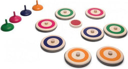 BS Toys - Indoor Curling - Houten curlstenen voor verschillende ondergronden