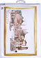 Thea Gouverneur - Borduurpakket met telpatroon - 499A - Voorgesorteerde DMC Garens - Rome Italië - Aida - 79 cm x 50 cm - DIY Kit