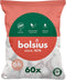 Bolsius Theelichten Wit 6 branduren 60 stuks