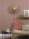 GOOD&MOJO Wandlamp Bali - Bamboe/Zwart - Ø44cm - Binnen Scandinavisch,Bohemian