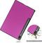 3-Vouw sleepcover hoes - Geschikt voor Samsung Galaxy Tab S7 Plus / Tab S8 Plus - Paars