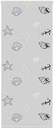 vidaXL - Doucherolgordijn - 90x240 - cm - stofbreedte - 86 - cm