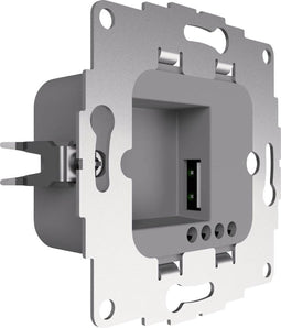 2USB ChargeUP EU 12W 2,4A - Tele Grey