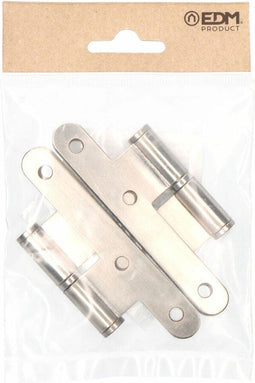 Scharnier EDM PN07 100 x 58 mm Links Roestvrij staal