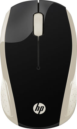 HP 200 - Draadloze muis - Ergonomisch - Goud