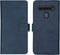 iMoshion Hoesje Geschikt voor LG K61 Hoesje Met Pasjeshouder - iMoshion Luxe Bookcase - Donkerblauw