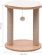 vidaXL - Kattenkrabpaal - klein - met - krabpalen - 44 - cm