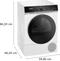 Siemens iQ700 WQ45B2A5NL - Warmtepompdroger - 9 kg - Home Connect - A+++