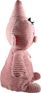 Bumba Corduroy knuffel - Bumba zachte roze Corduroy pluche knuffel - 35 cm