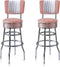 Bel Air Retro Barkruk BS-29CB Dusty Rose 1+1 Bundel