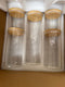 Five Stars® Voorraadpotten - 5 Delige set - Glas luchtdicht met labels en pen (5 stuks)