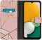 iMoshion Hoesje Geschikt voor Samsung Galaxy A13 (5G) / A04s Hoesje Met Pasjeshouder - iMoshion Design Softcase Bookcase - Roze / Pink Graphic