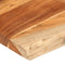 vidaXL - Tafelblad - rechthoekig - natuurlijke - rand - 110x60x2,5 - cm - acaciahout