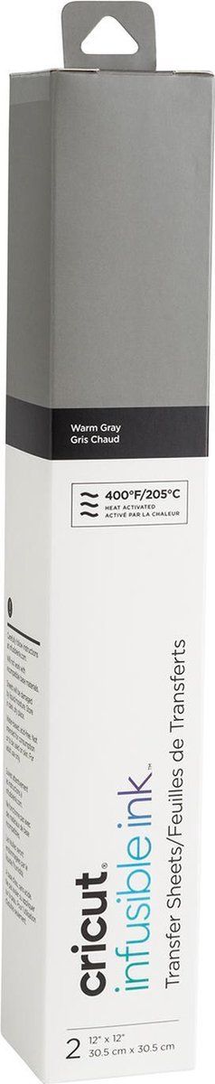 Cricut Infusible Ink Transfervellen – Warmgrijs (2 vellen)