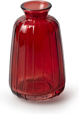 Fles 'jolie' licht rood h11 d6,5 cm