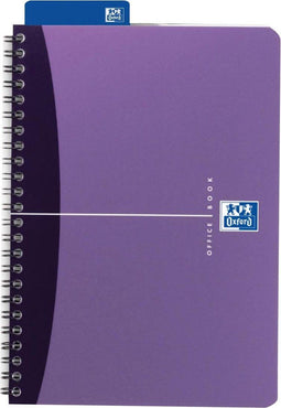 Spiraalblok Oxford Urban Mix A5 90vel ruit 5mm assorti | 5 stuks