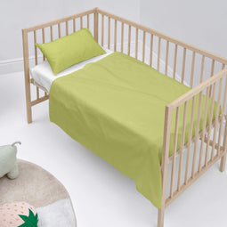 Happy Friday Sheet set 2 pieces Basic 100x130 cm (Cot) Green