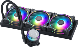 Cooler Master MasterLiquid ML360L - All-in-One Processor Koeling - 12 RGB LED's - Zwart