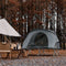 SoBuy OGS60-L-HG - Opblaasbare Camping Tent - Multifunctioneel - Lichtgrijs