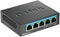 D-Link DMS-105 - 5-Port Multi-Gigabit Unmanaged Switch - 5x 2.5 Gbit/s poorten - 25 Gbit/s switchcapaciteit