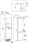 Bauknecht KGIS20F2P - Integreerbare koel/vriescombinatie - 227/79 liter - ProFresh - Stop Frost technologie