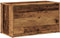 vidaXL - Halbankje - 80x40x45 - cm - bewerkt - hout - oud - houtkleurig