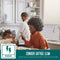 Homewell Raamfolie HR++ - Isolerend & Zonwerend - Anti inkijk - Linnenlook Koffie 45x300