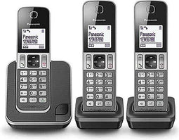 Panasonic KX-TGD313 - DECT-telefoon - 3 handsets - Lange batterijlevensduur - Blokkering ongewenste oproepen (3 stuks)