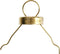CC Metalen Hanger 13 mm Goud 25 stuks