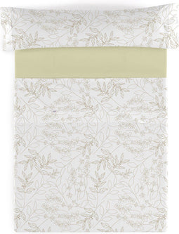 Set beddengoed Alexandra House Living Circe Crème Bed van 180 4 Onderdelen