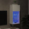 vidaXL - Tv-meubel - met - LED-verlichting - 40,5x30x90 - cm - wit