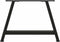 vidaXL - Salontafelpoten - 2 - st - A-vormig - 60x(42-43) - cm - staal - zwart