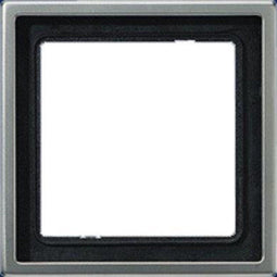Jung Aluminium/Staal/Chroom Afdekraam Schakelmateriaal - ES2981 - E28CK