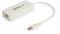 Startech.com US1GC301AUW - USB-C naar Gigabit Ethernet Adapter - USB A Poort - 1Gbps