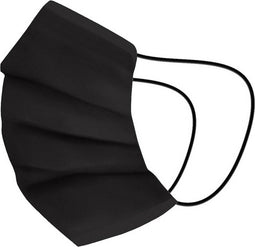Hygienic Reusable Fabric Mask Black Adult