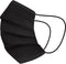 Hygienic Reusable Fabric Mask Black Adult