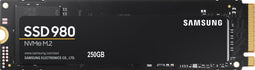 Samsung 980 - Interne SSD - PCIe 3.0 NVMe M.2 - 250 GB
