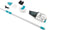 Intex ZR100 - Oplaadbare Zwembad en Spa Stofzuiger - 4V 2Ah Accu - Wit Blauw