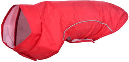 vidaXL - Hondenregenjas - met - reflecterende - strips - polyester - rood - S