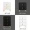 SoBuy FBT115-L-W - Nachtkastje - 3 Lades - Wit 40x40x63cm