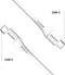 Accezz USB-C naar USB-C kabel - 1 meter - Wit