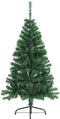 vidaXL - Kunstkerstboom - Half - 120 cm - PVC - Groen