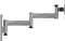 SpeaKa Professional SP-WMM-202 - Monitor-wandbeugel - Kantelbaar Zwenkbaar - Zilver