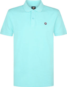 Petrol Industries - Heren Klassieke Polo Dolphin - Blauw - Maat S