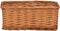 vidaXL - 4-delige - Mandenset - stapelbaar - wilgen - bruin