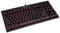 Corsair K63 - Mechanisch Gaming Toetsenbord - Cherry MX Red - Rood LED Verlichting (US)