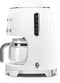 Smeg DCF02WHEU - Filterkoffiemachine - 10 koppen - Wit
